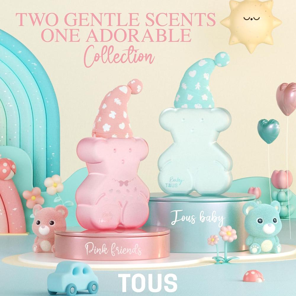 COLONIA TOUS BABY PINK COLONIA NIÑOS Y NIÑAS 3.4 OZ / 100 ML - 5