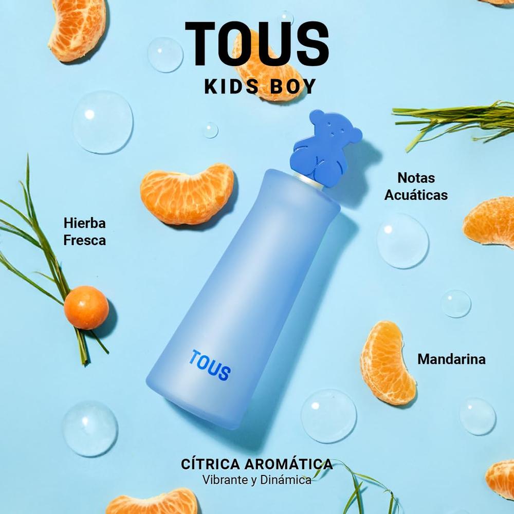 COLONIA TOUS EAU BLUE EDT NIÑOS Y NIÑAS 3.4 OZ / 100 ML - 3