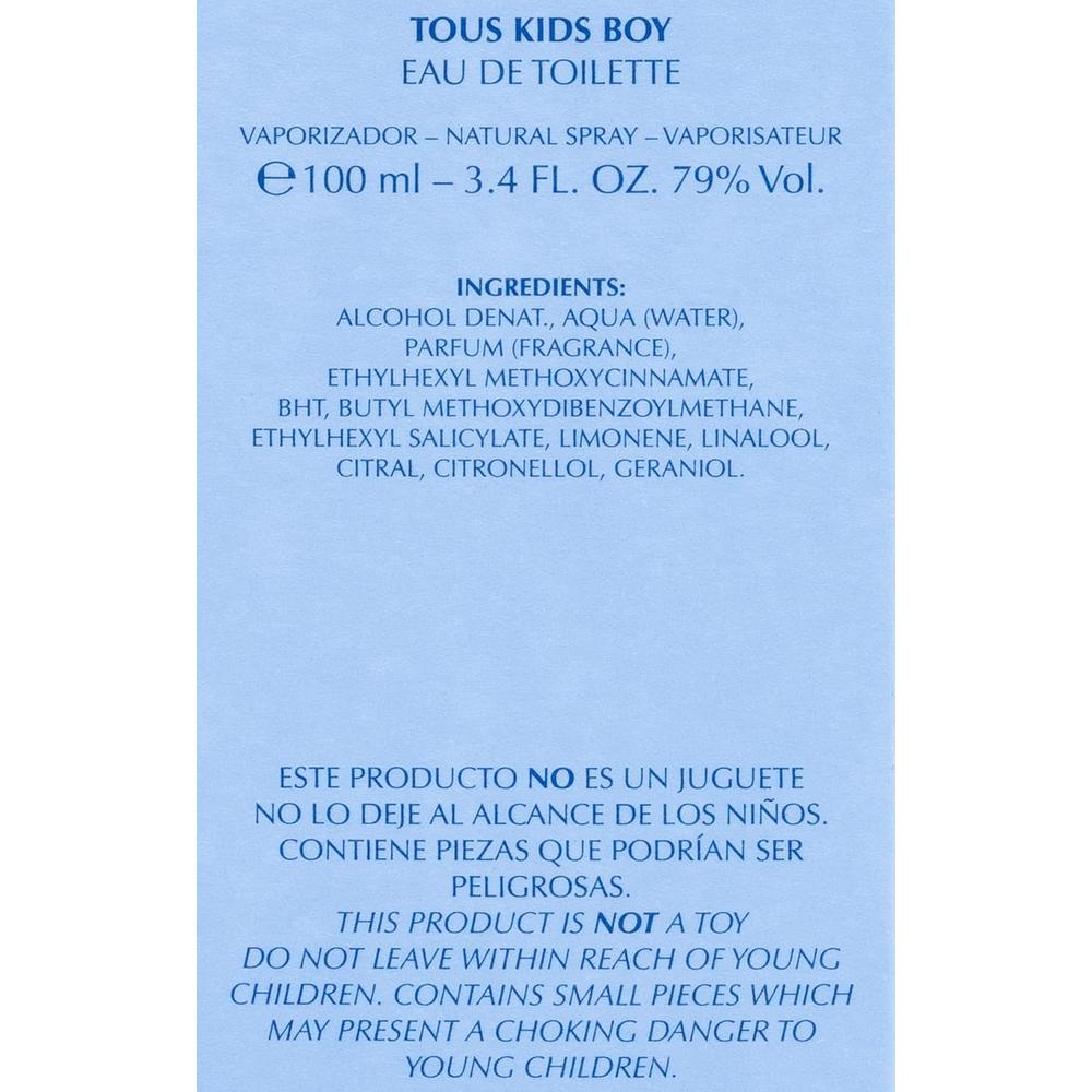COLONIA TOUS EAU BLUE EDT NIÑOS Y NIÑAS 3.4 OZ / 100 ML - 6