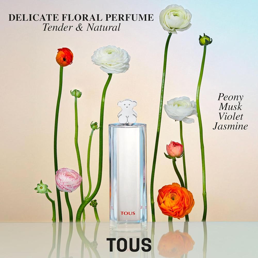 PERFUME TOUS SILVER EDT MUJER 3 OZ / 88 ML - 3