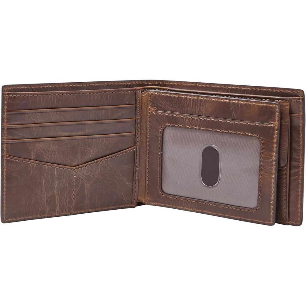 BILLETERA FOSSIL CON BLOQUEO RFID Y MONEDERO HOMBRE - 2