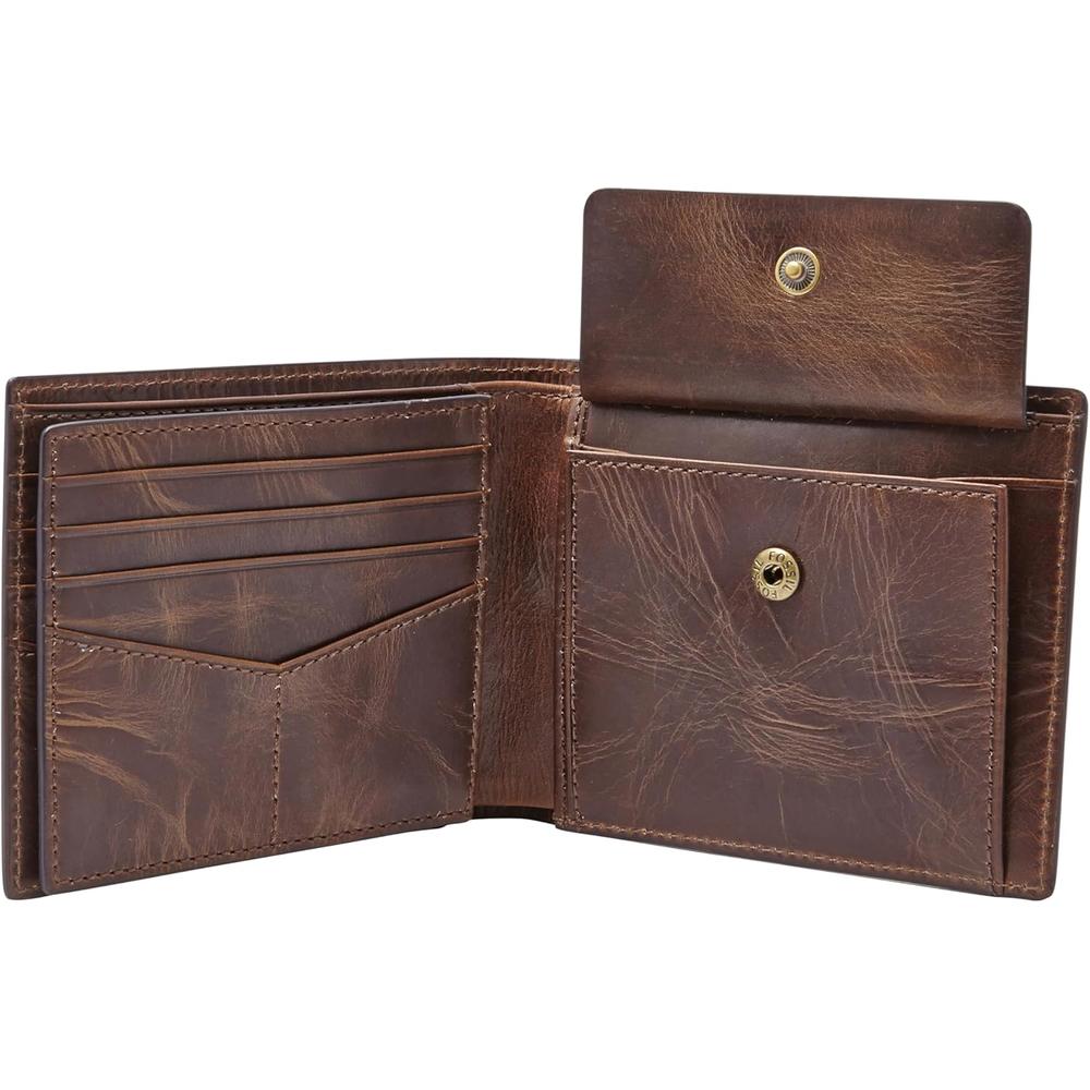 BILLETERA FOSSIL CON BLOQUEO RFID Y MONEDERO HOMBRE - 3