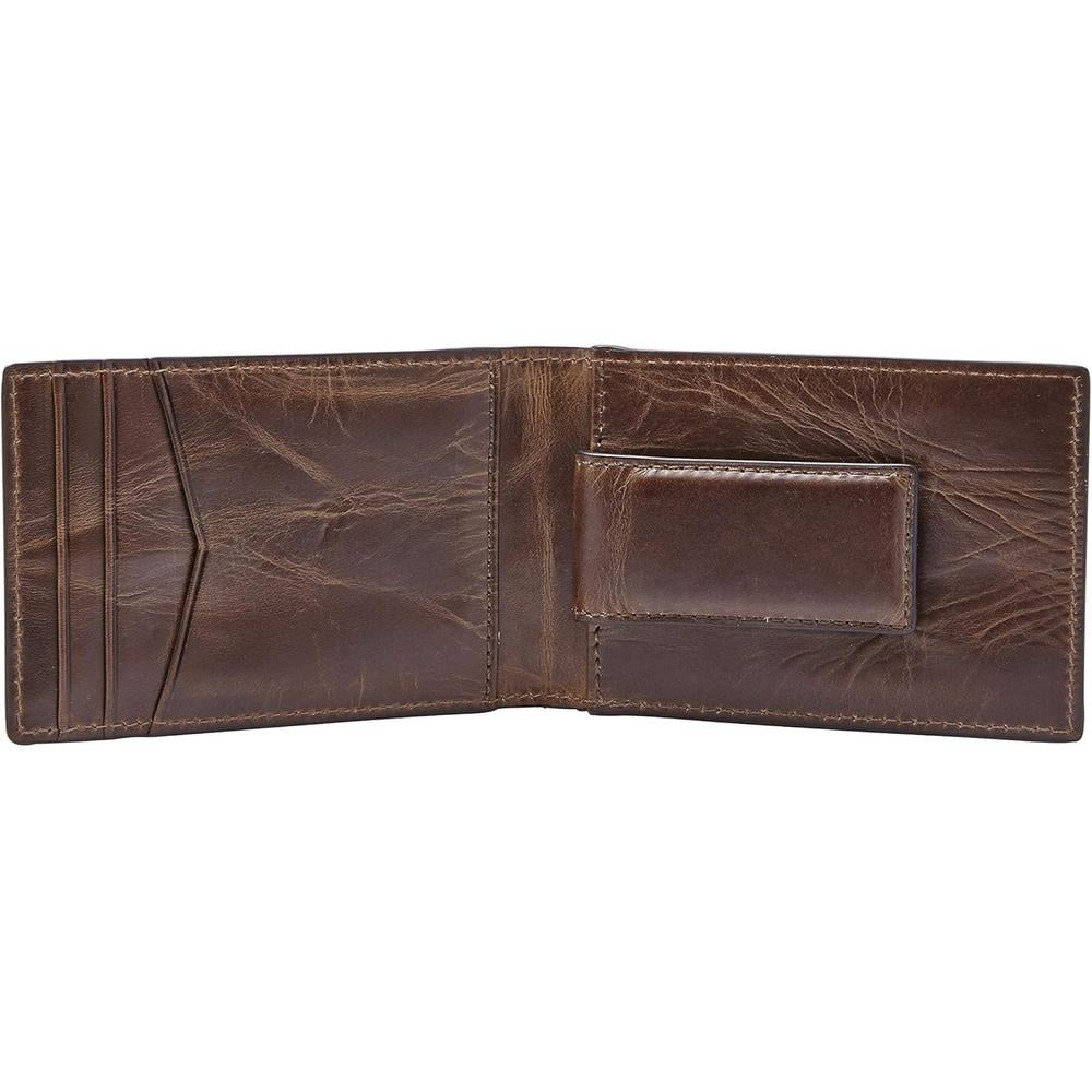 BILLETERA FOSSIL DELGADA MINIMALISTA HOMBRE - 4