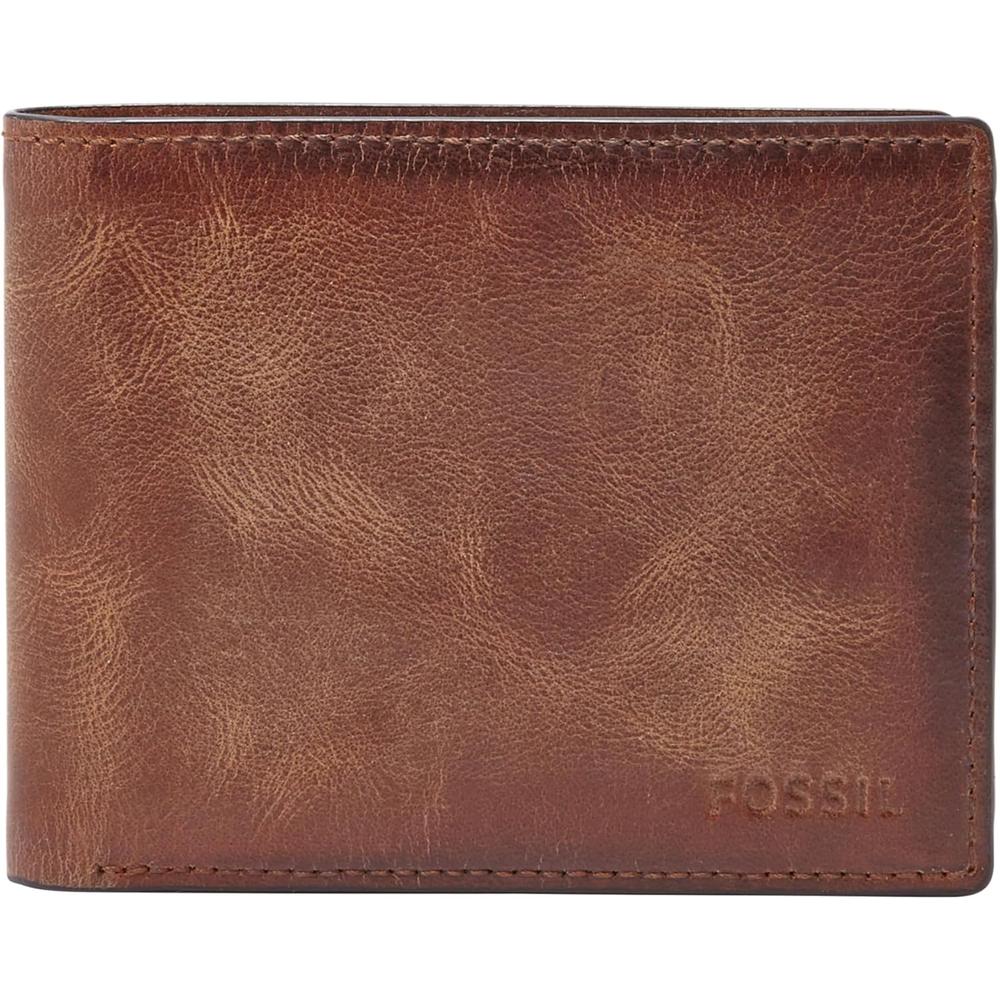 BILLETERA FOSSIL DERRICK BLOQUEO RFID HOMBRE - 1