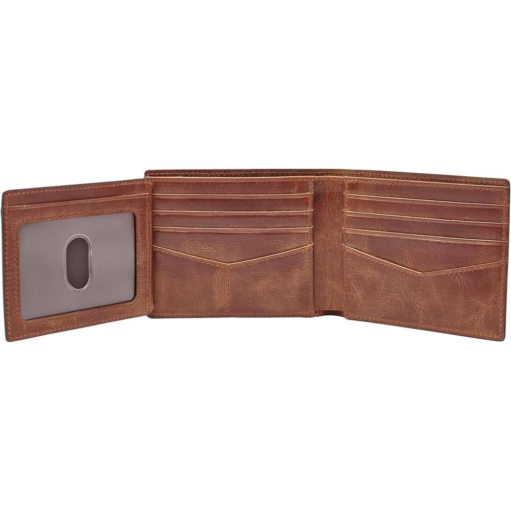 BILLETERA FOSSIL DERRICK BLOQUEO RFID HOMBRE - 3
