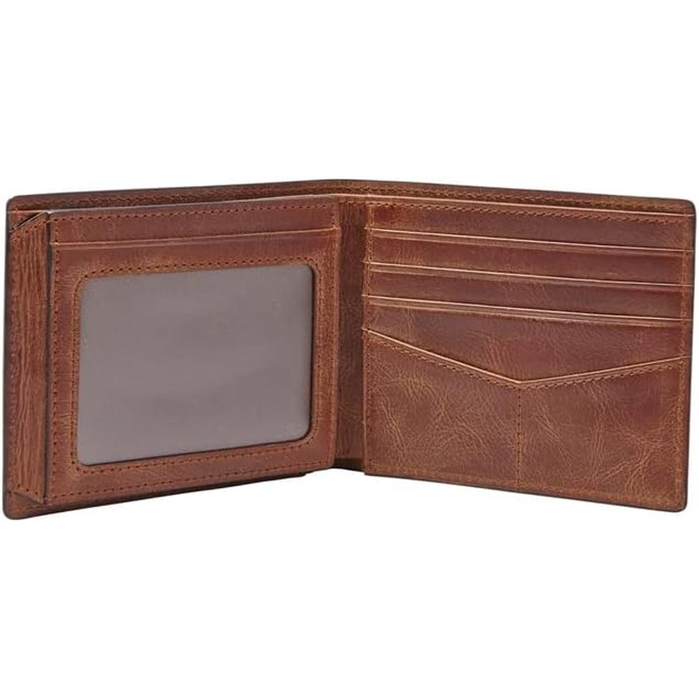 BILLETERA FOSSIL DERRICK BLOQUEO RFID HOMBRE - 4