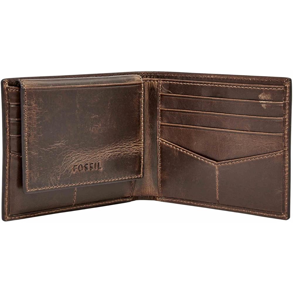 BILLETERA FOSSIL DERRICK BLOQUEO RFID CON TARJETERO HOMBRE - 2