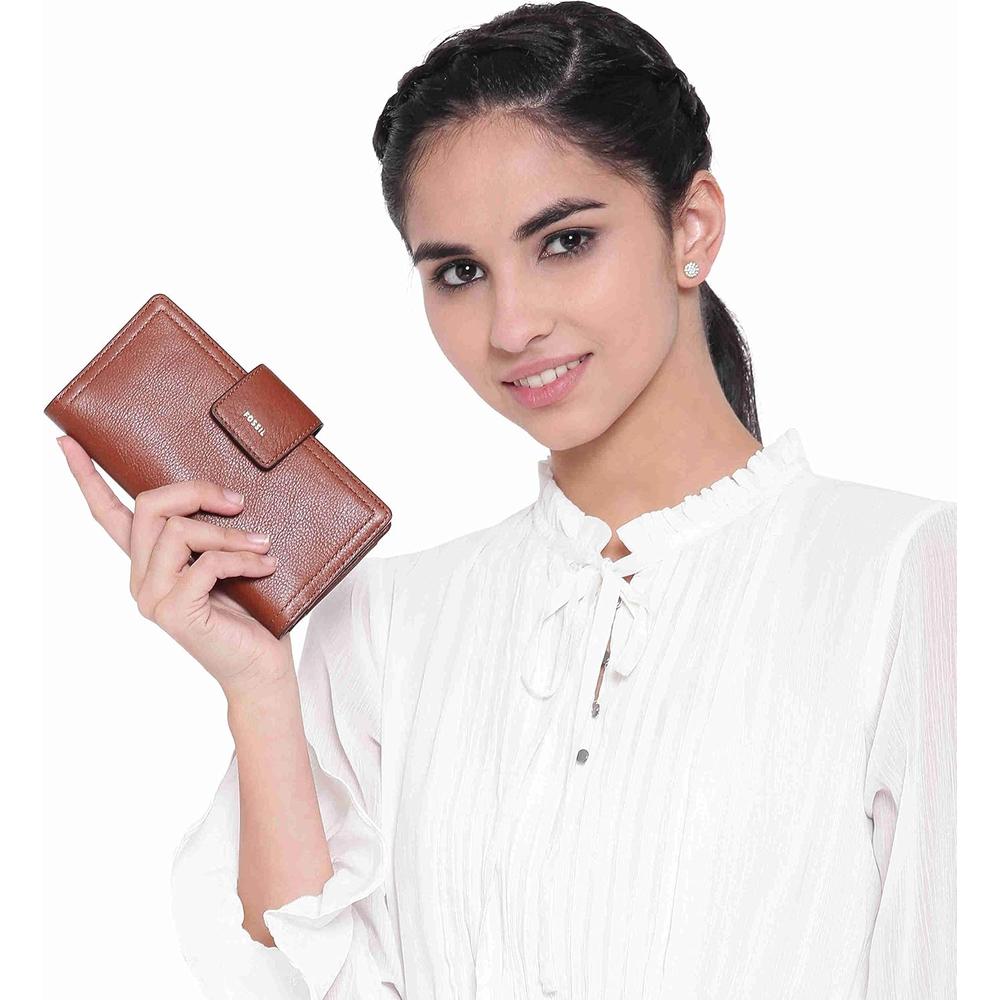 CARTERA FOSSIL LOGAN CON BLOQUEO RFID PARA MUJER - 2