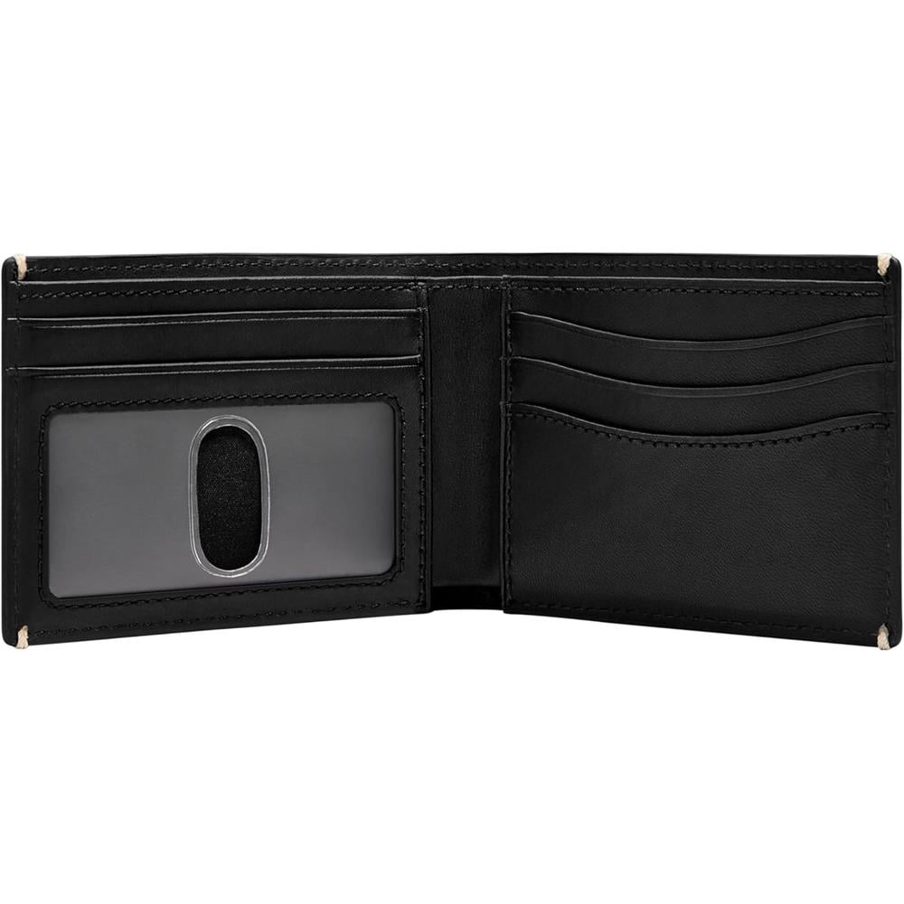 BILLETERA FOSSIL DELGADA MINIMALISTA DE PIEL HOMBRE - 2