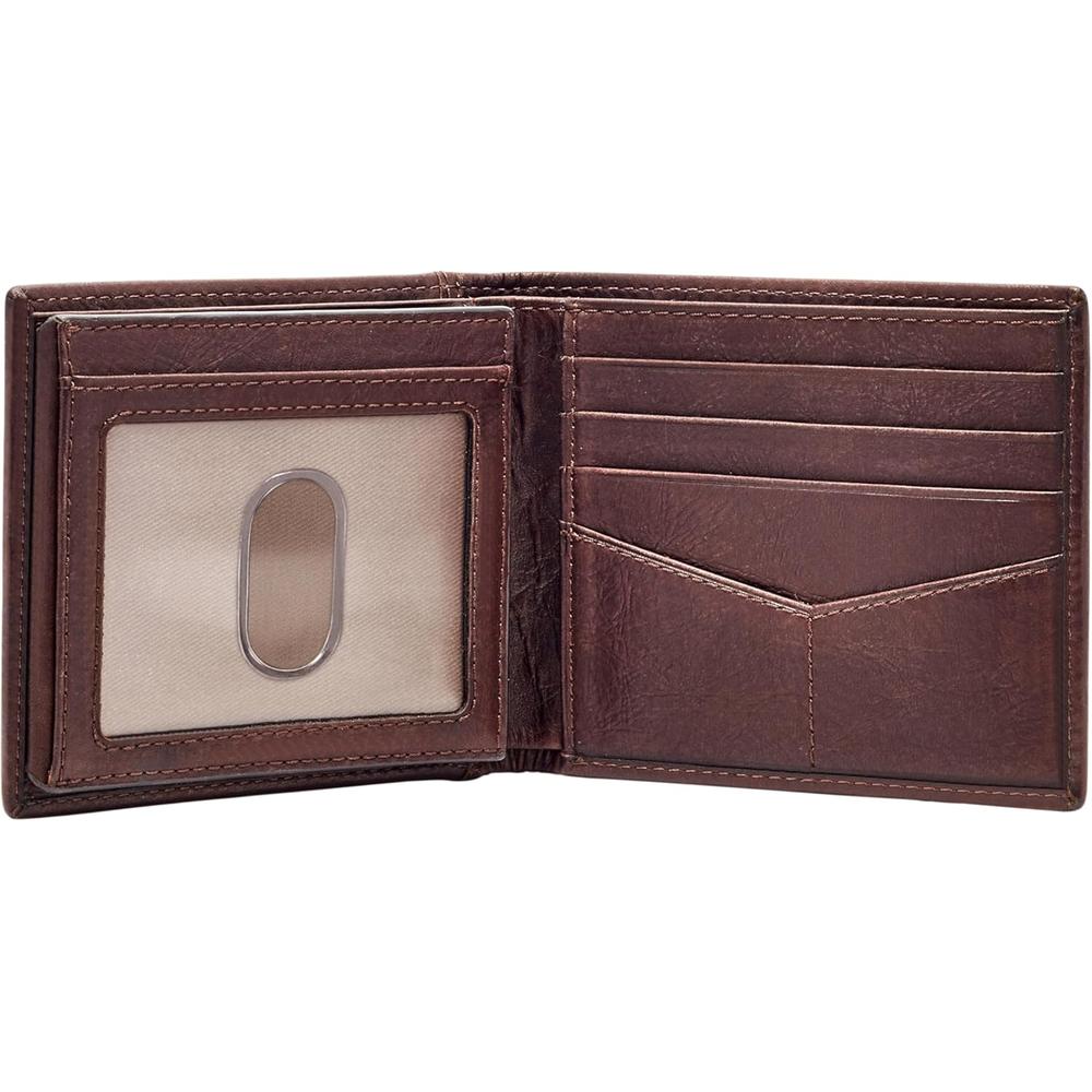 CARTERA PLEGABLE FOSSIL INGRAM BLOQUEO RFID HOMBRE - 2