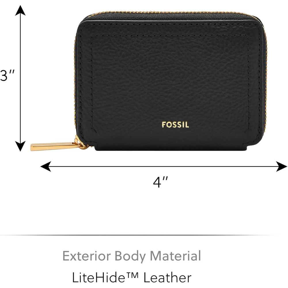 CARTERA FOSSIL LOGAN LITEHIDE CON CREMALLERA Y BLOQUEO RFID MUJER - 3