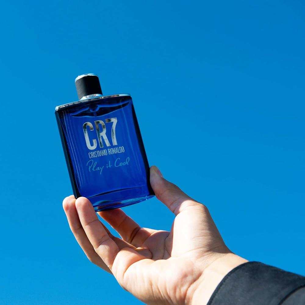 PERFUME CR7 PLAY IT COOL EDT HOMBRE SET 3 PZS - 4
