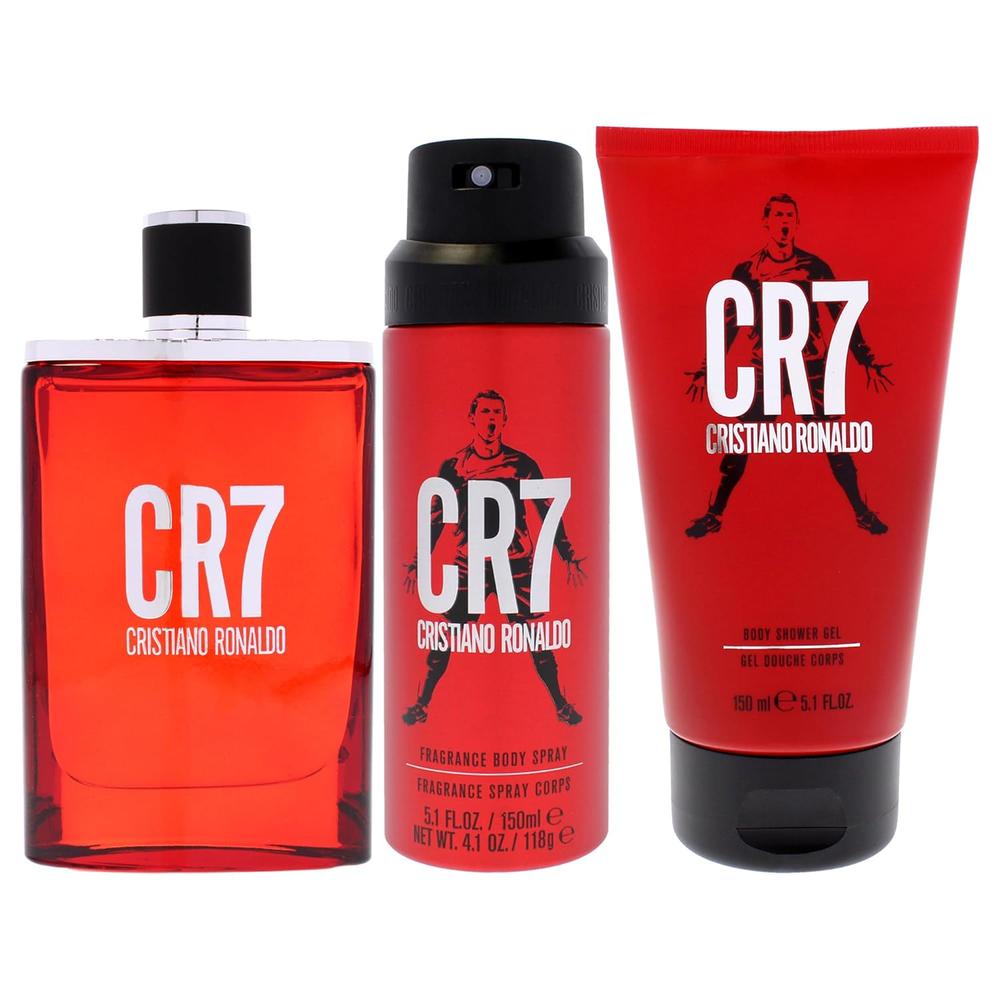 PERFUME CR7 EDT HOMBRE SET 3 PZS - 2