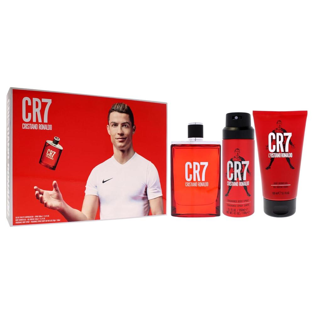 PERFUME CR7 EDT HOMBRE SET 3 PZS - 3