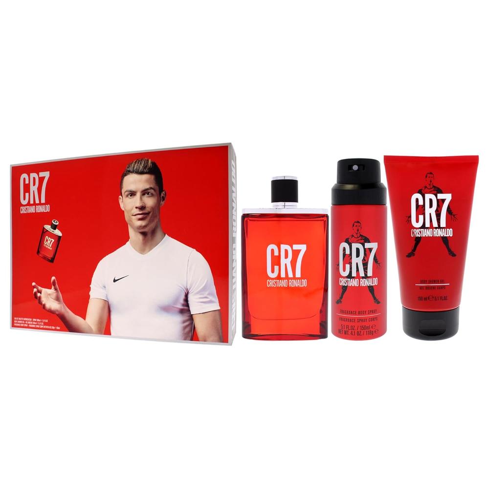 PERFUME CR7 EDT HOMBRE SET 3 PZS - 4