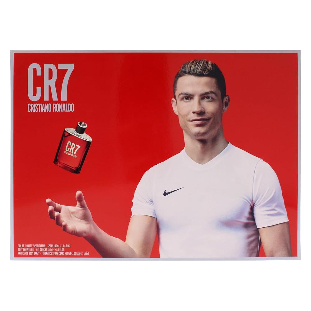 PERFUME CR7 EDT HOMBRE SET 3 PZS - 5
