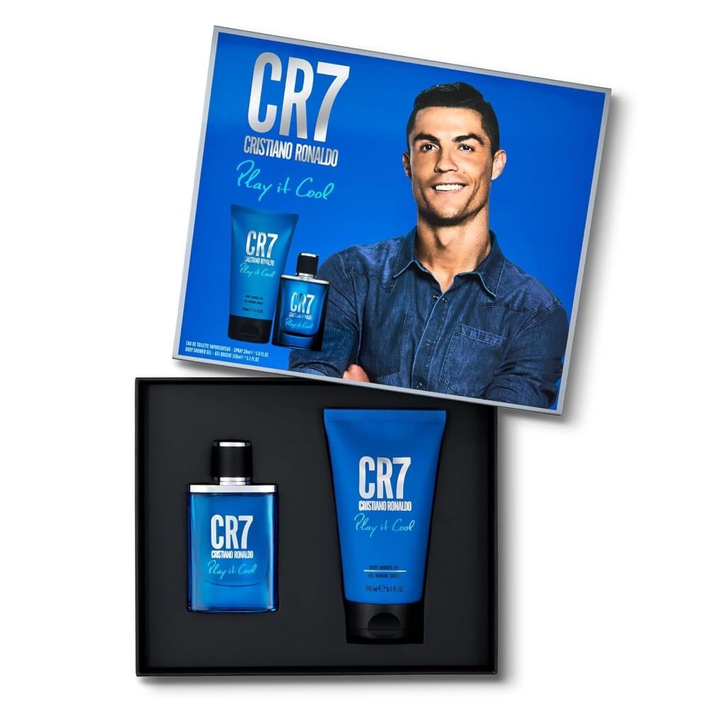 PERFUME CR7 PLAY IT COOL EDT HOMBRE SET 2 PZS - 1