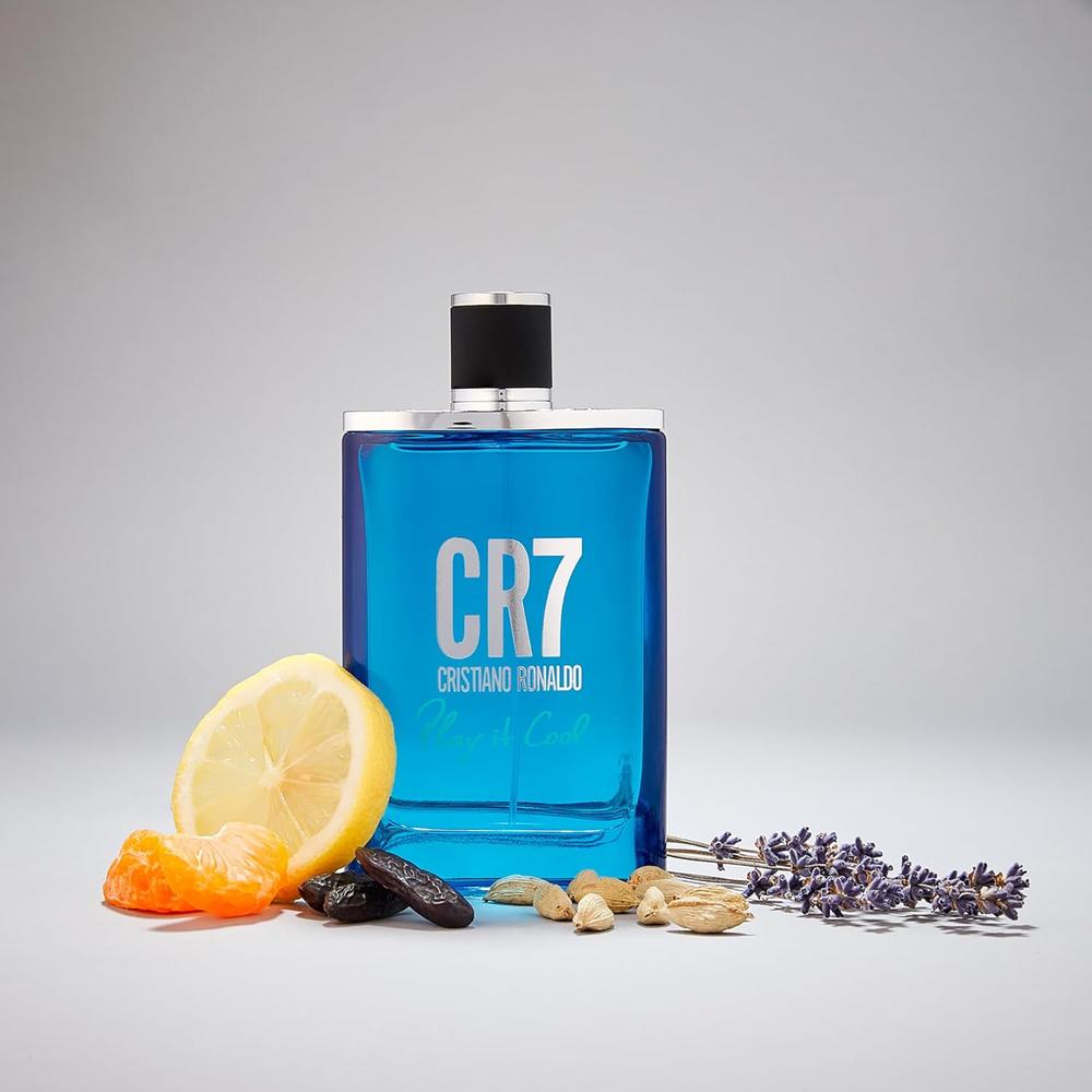 PERFUME CR7 PLAY IT COOL EDT HOMBRE SET 2 PZS - 4