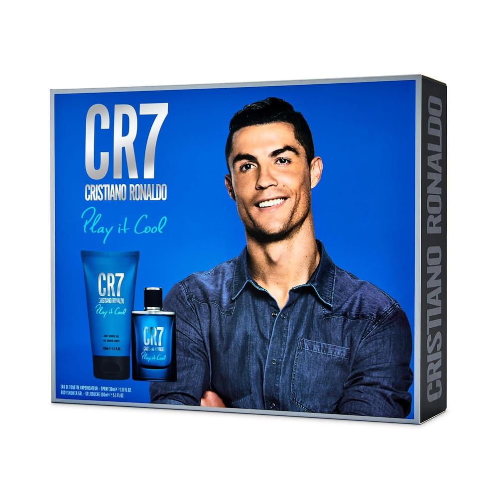 PERFUME CR7 PLAY IT COOL EDT HOMBRE SET 2 PZS - 5