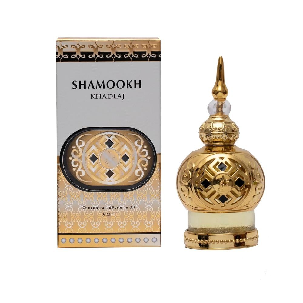 PERFUME KHADLAJ SHAMOOKH GOLD CPO UNISEX 0.67 OZ / 18 ML - 1