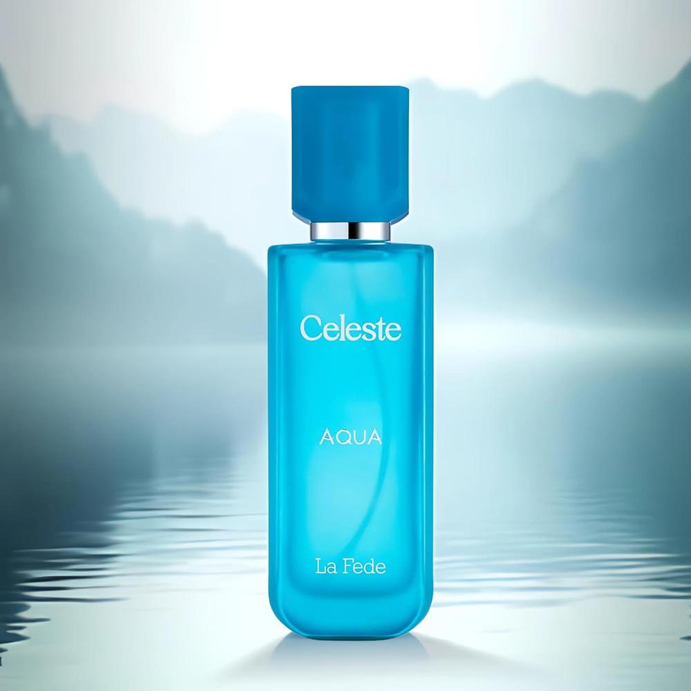 PERFUME KHADLAJ LA FEDE CELESTE AQUA EDP UNISEX 3.4 OZ / 100 ML - 4