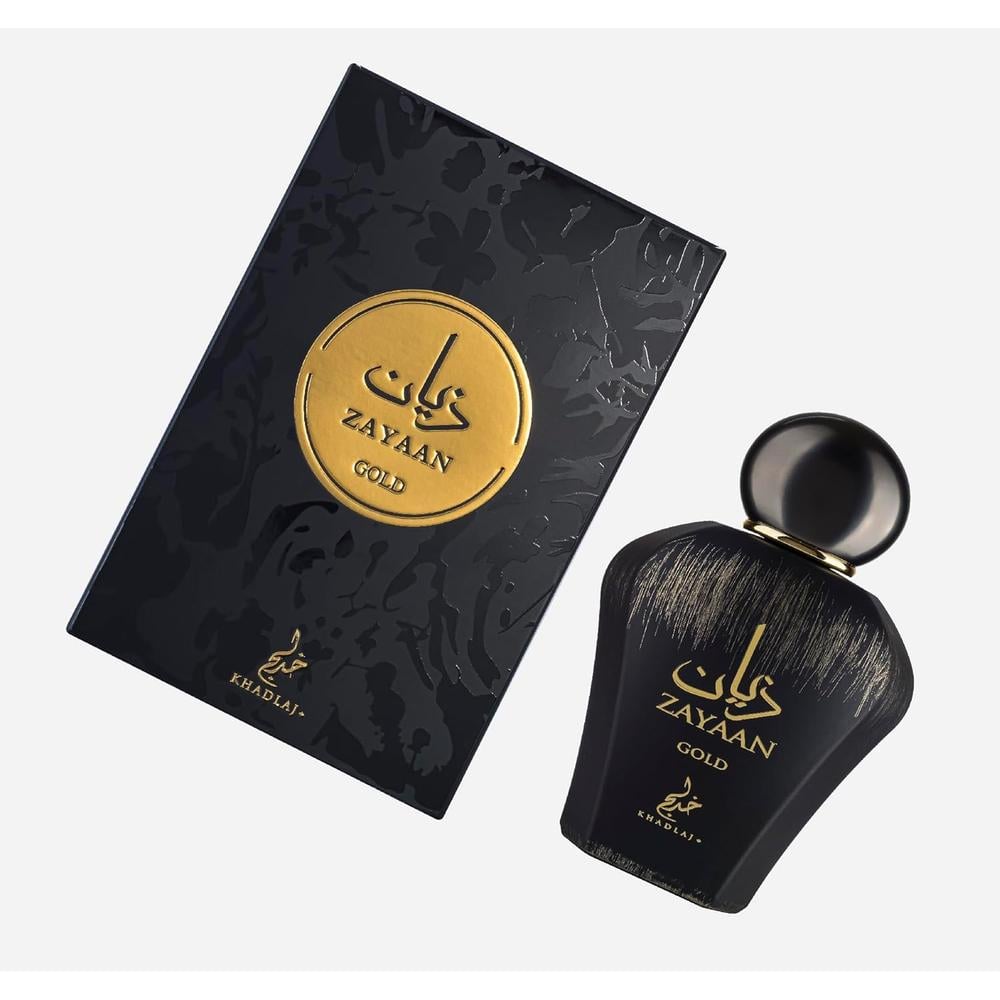 PERFUME KHADLAJ ZAYAAN GOLD EDP HOMBRE 3.4 OZ / 100 ML - 4