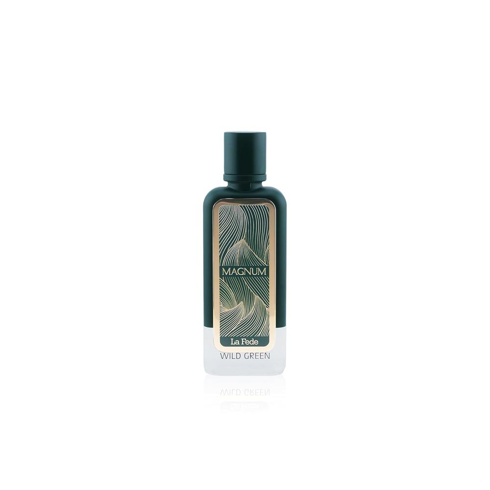 PERFUME KHADLAJ LA FEDE MAGNUM WILD GREEN EDP HOMBRE 3.4 OZ / 100 ML - 3