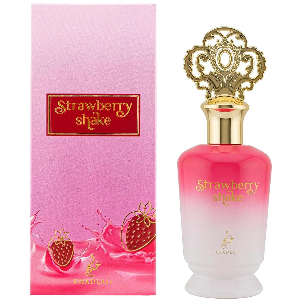 PERFUME KHADLAJ STRAWBERRY SHAKE EDP MUJER 3.4 OZ / 100 ML - 2