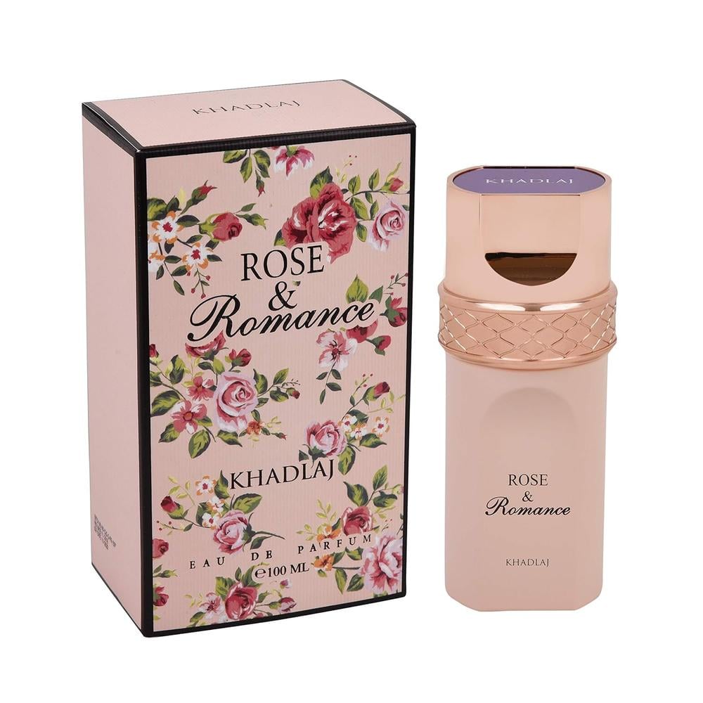 PERFUME KHADLAJ ROSE Y ROMANCE GOLD EDP UNISEX 3.4 OZ / 100 ML - 1