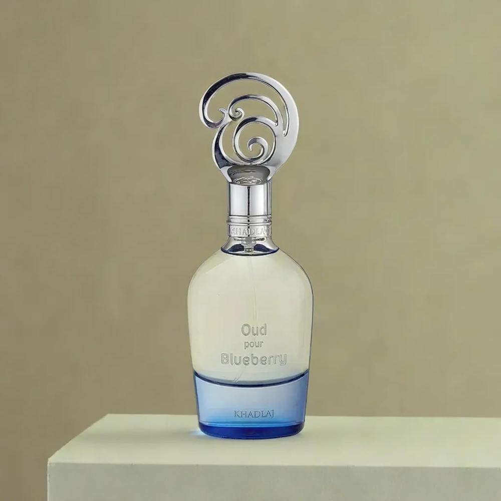 PERFUME KHADLAJ OUD POUR BLUEBERRY EDP UNISEX 3.4 OZ / 100 ML - 5