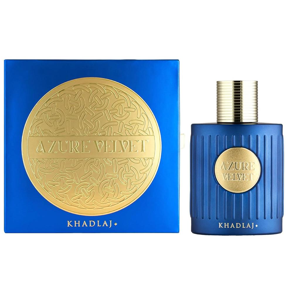 PERFUME KHADLAJ AZURE VELVET EXTRAIT DE PARFUM UNISEX 3.4 OZ / 100 ML - 2