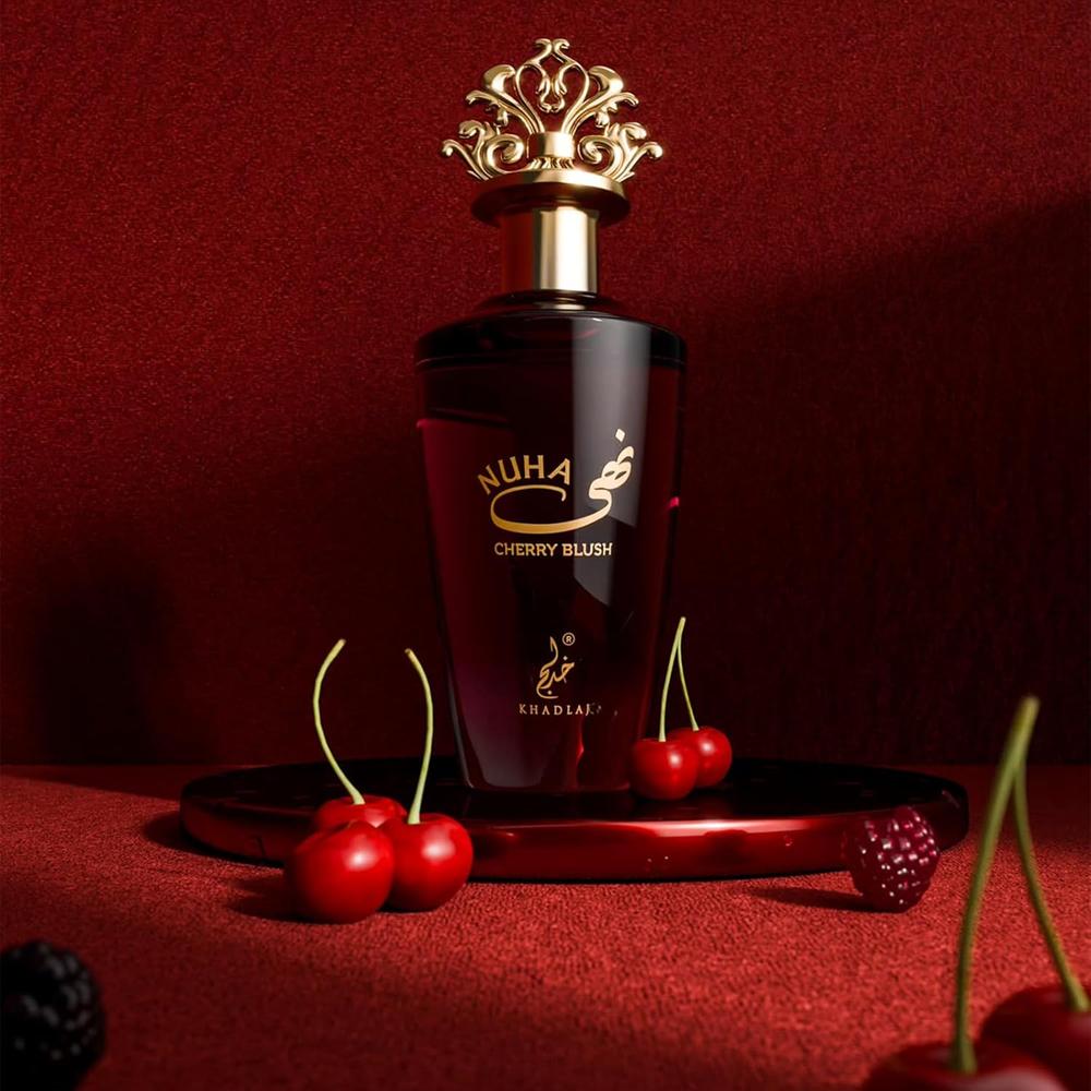 PERFUME KHADLAJ NUHA CHERRY BLUSH EDP MUJER 2.87 OZ / 85 ML - 3