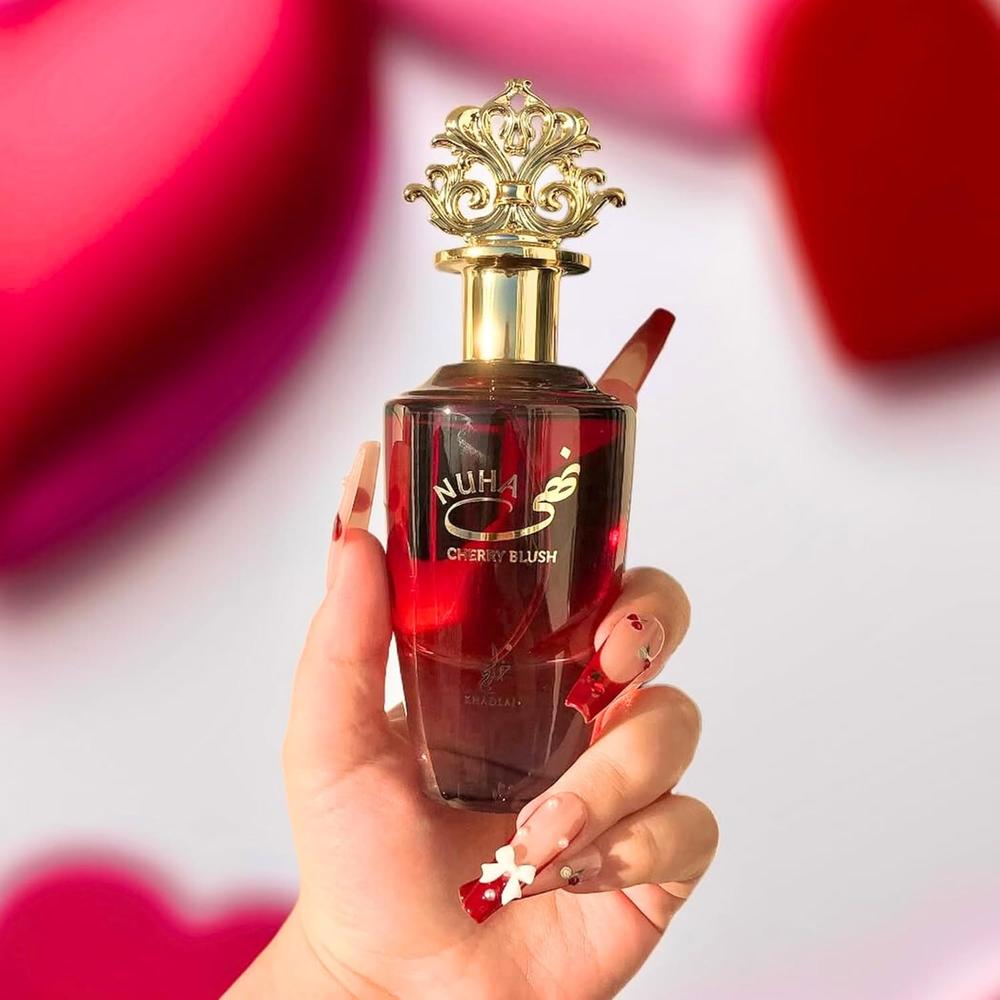 PERFUME KHADLAJ NUHA CHERRY BLUSH EDP MUJER 2.87 OZ / 85 ML - 5