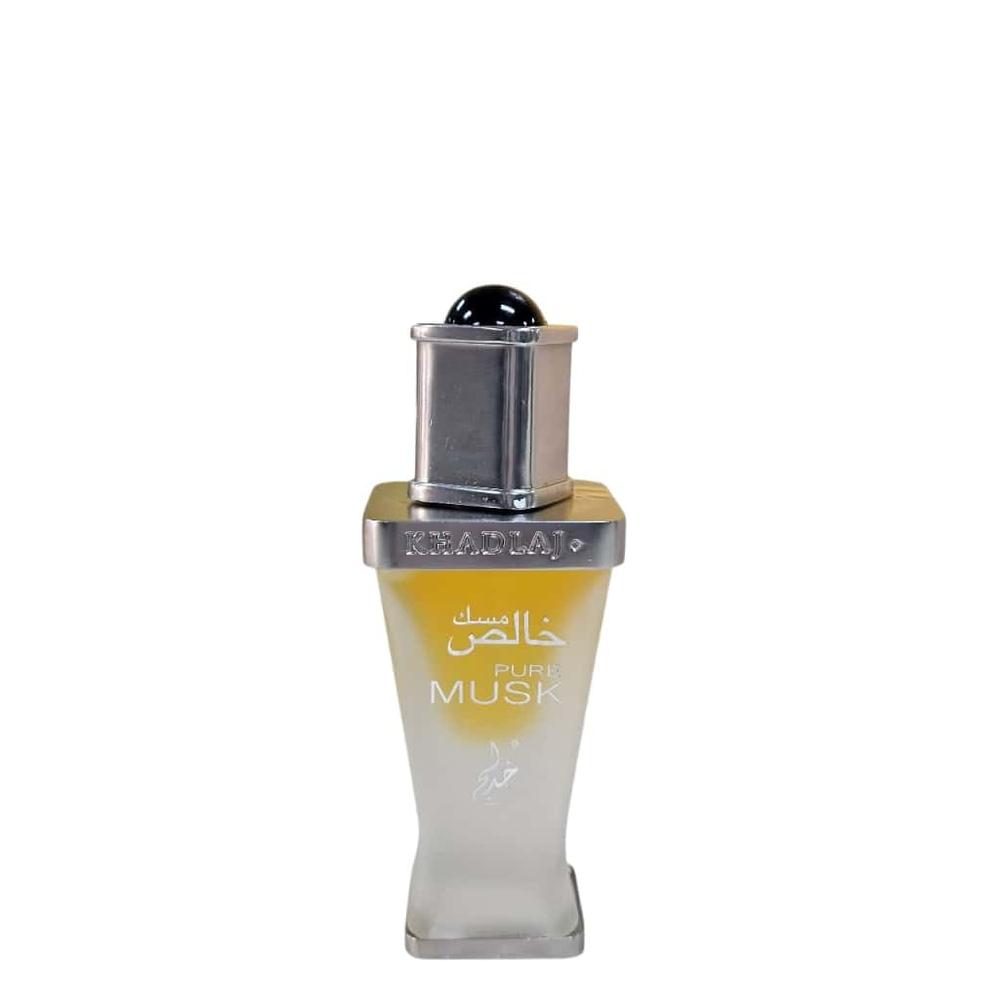 PERFUME KHADLAJ PURE MUSK SILVER MUJER EDP 3.4 OZ / 100 ML - 1