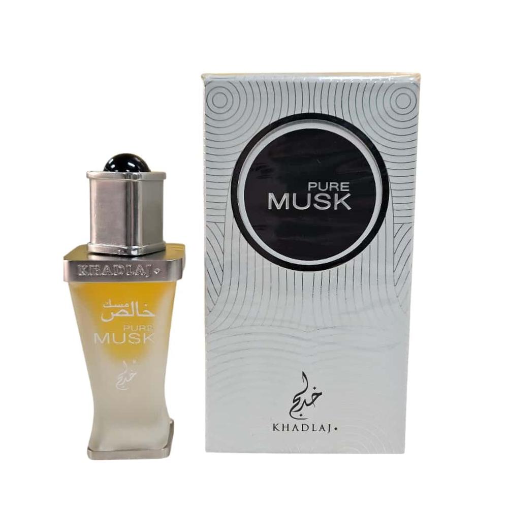 PERFUME KHADLAJ PURE MUSK SILVER MUJER EDP 3.4 OZ / 100 ML - 3