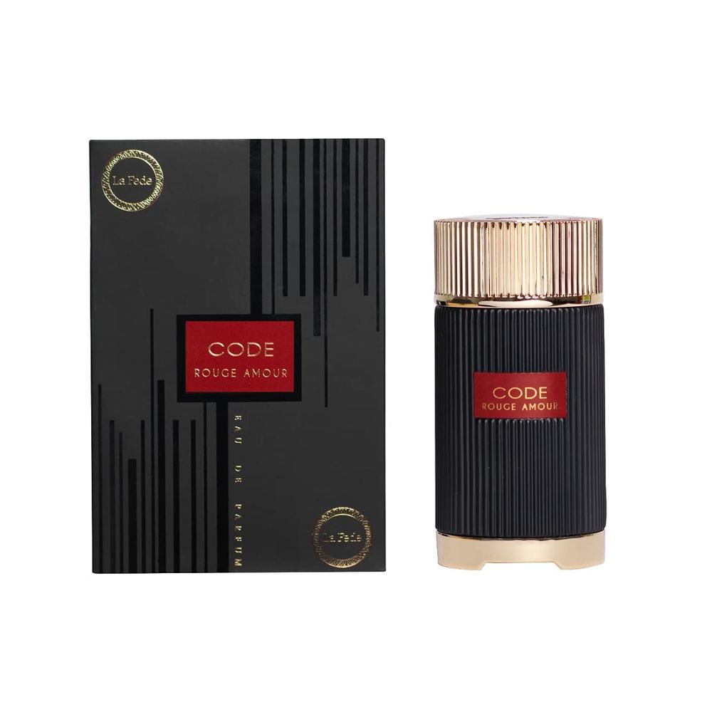 PERFUME KHADLAJ CODE ROUGE AMOUR EDP UNISEX 3.4 OZ / 100 ML - 1