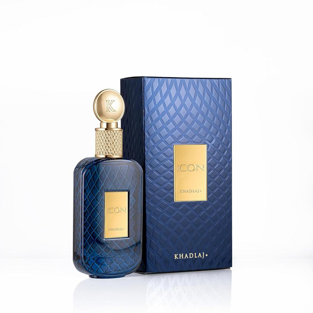 PERFUME KHADLAJ ICON EDP HOMBRE 3.4 OZ / 100 ML - 4
