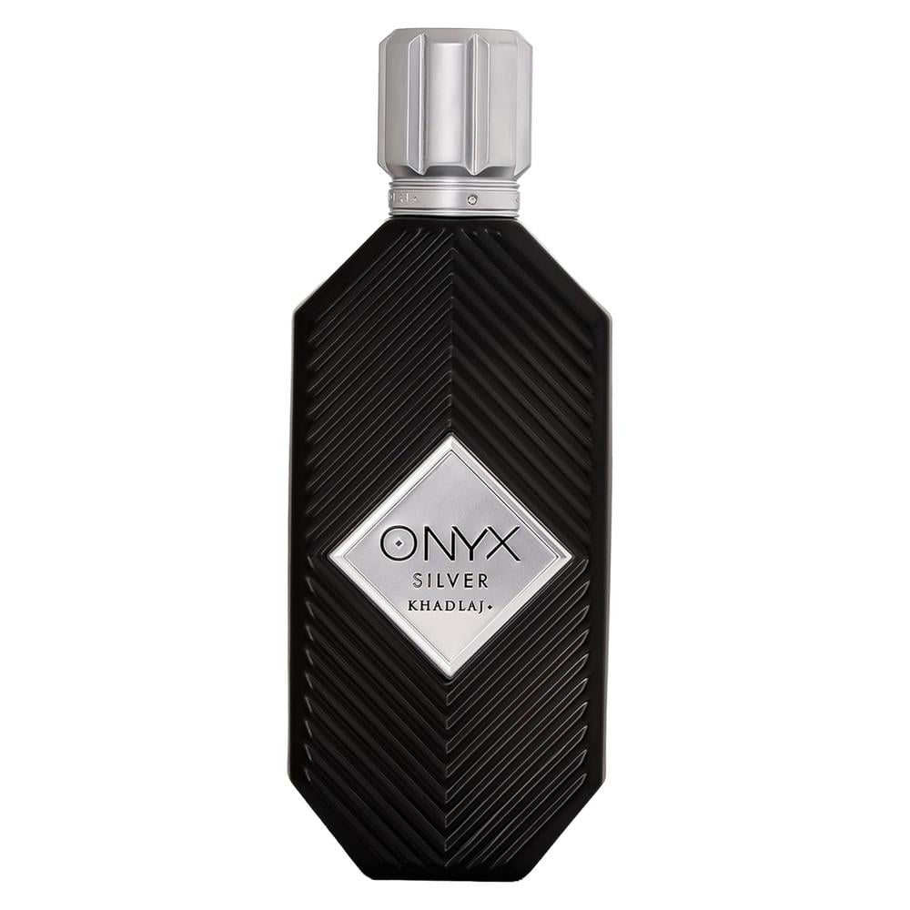 PERFUME KHADLAJ ONYX SILVER EDP HOMBRE 3.4 OZ / 100 ML - 1