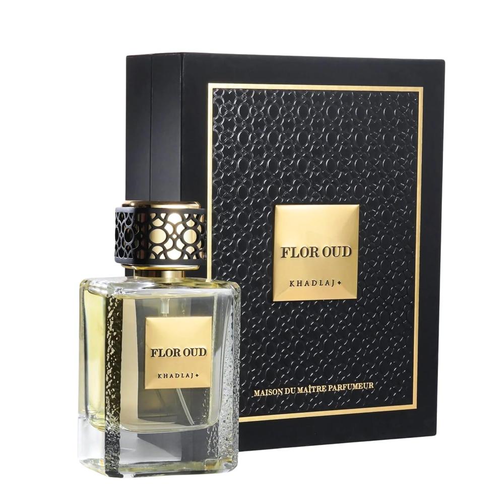 PERFUME KHADLAJ MAISON FLOR OUD EDP HOMBRE 3.4 OZ / 100 ML - 1