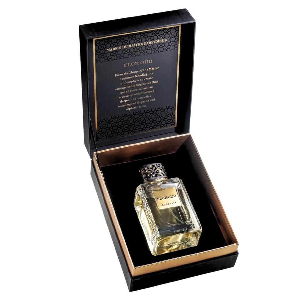 PERFUME KHADLAJ MAISON FLOR OUD EDP HOMBRE 3.4 OZ / 100 ML - 3