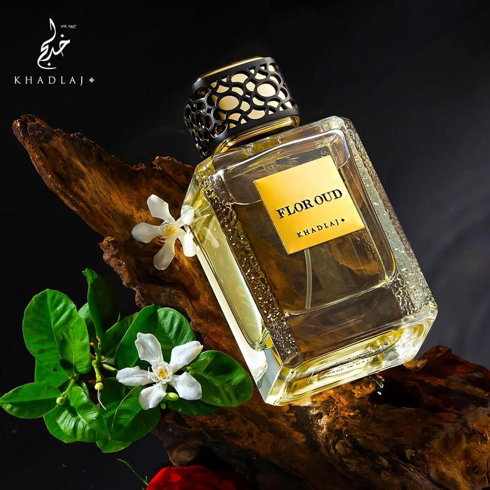 PERFUME KHADLAJ MAISON FLOR OUD EDP HOMBRE 3.4 OZ / 100 ML - 5
