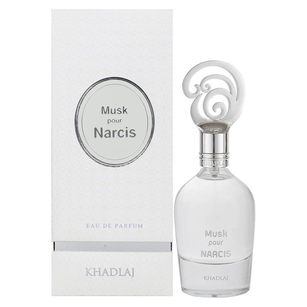 PERFUME KHADLAJ MUSK POUR NARCIS EDP UNISEX 3.4 OZ / 100 ML - 1