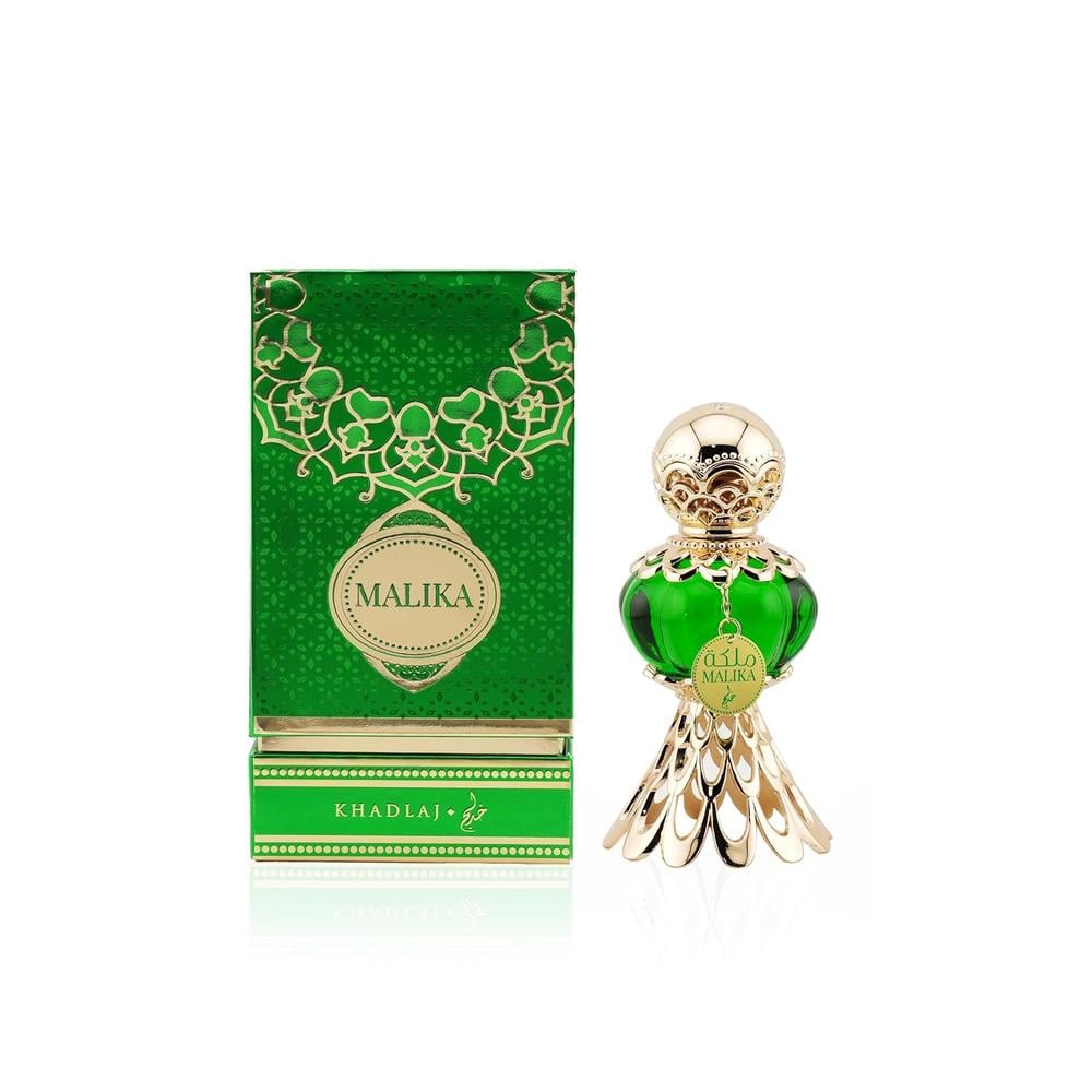 PERFUME KHADLAJ MALIKA GREEN CPO MUJER 0.7 OZ / 20 ML - 1