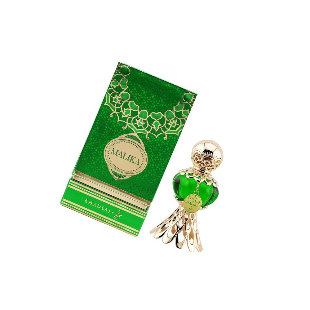 PERFUME KHADLAJ MALIKA GREEN CPO MUJER 0.7 OZ / 20 ML - 3
