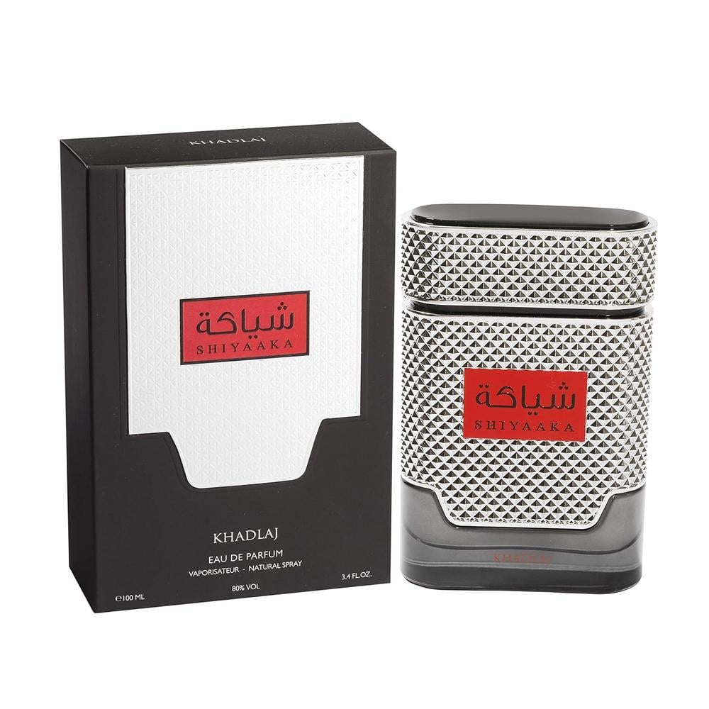 PERFUME KHADLAJ SHIYAAKA SILVER EDP HOMBRE 3.4 OZ / 100 ML - 1