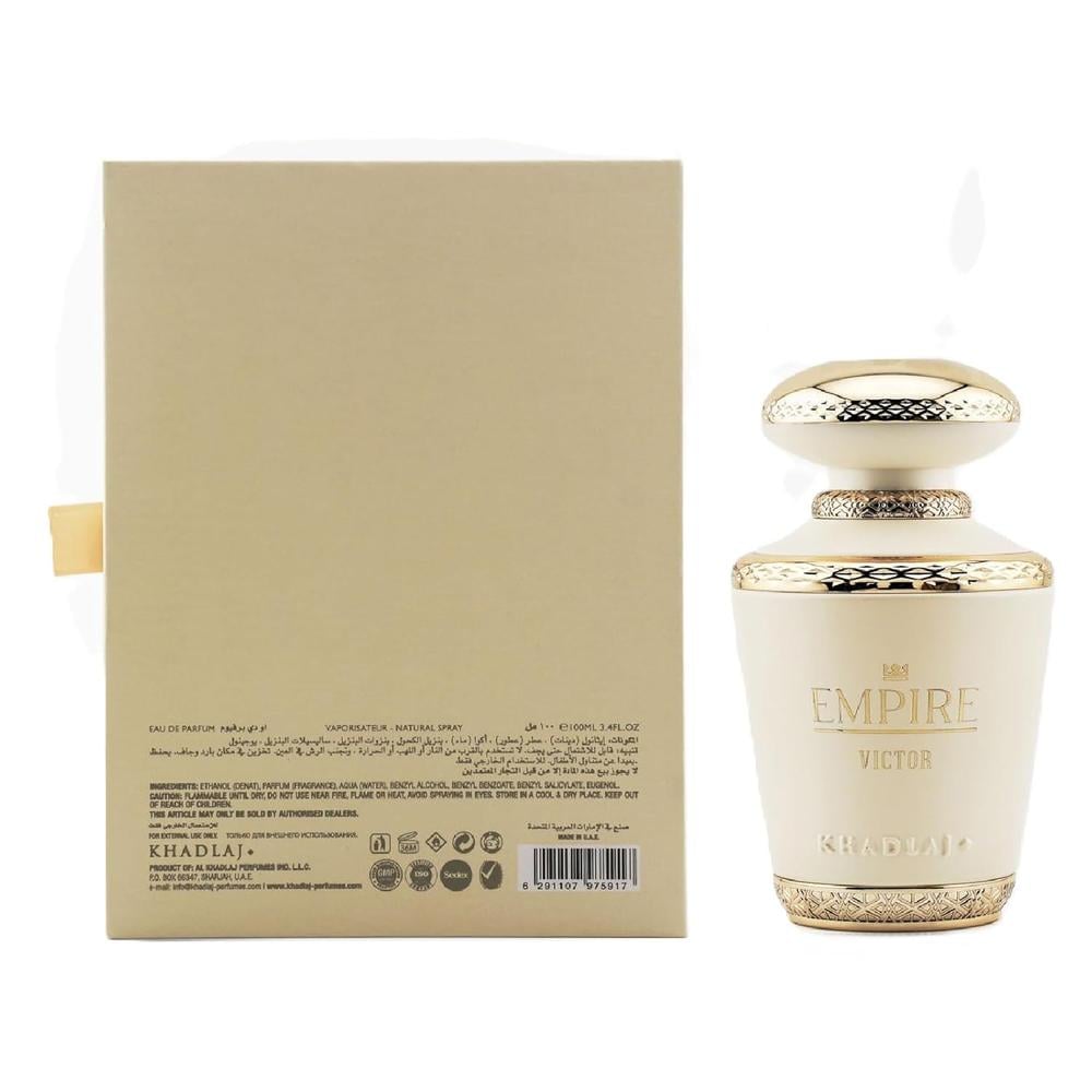 PERFUME KHADLAJ EMPIRE VICTOR EDP UNISEX 3.4 OZ / 100 ML - 3