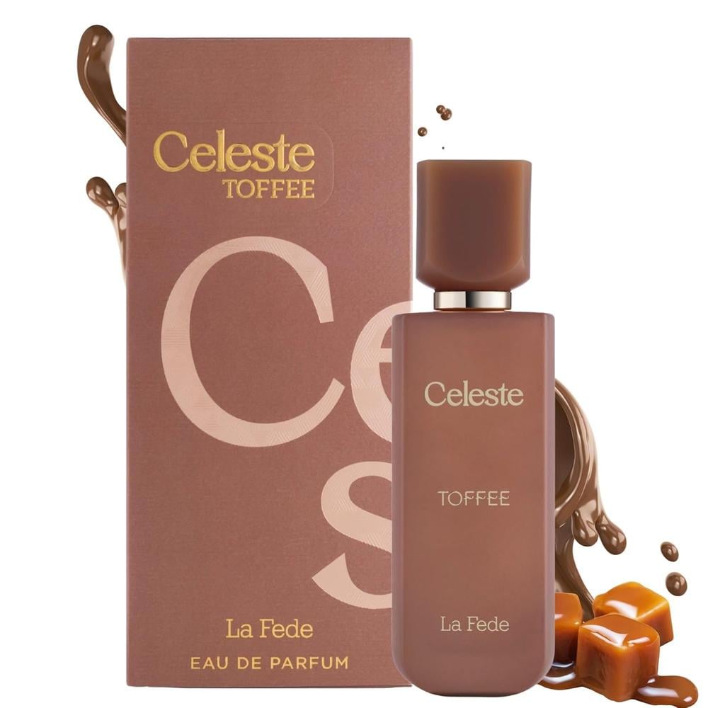 PERFUME KHADLAJ LA FEDE CELESTE TOFFEE EDP MUJER 3.4 OZ / 100 ML - 1
