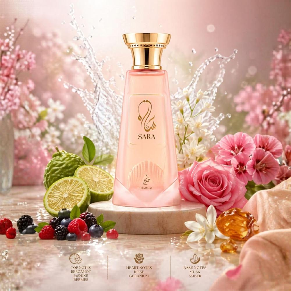 PERFUME KHADLAJ SARA EDP MUJER 3.4 OZ / 100 ML - 3