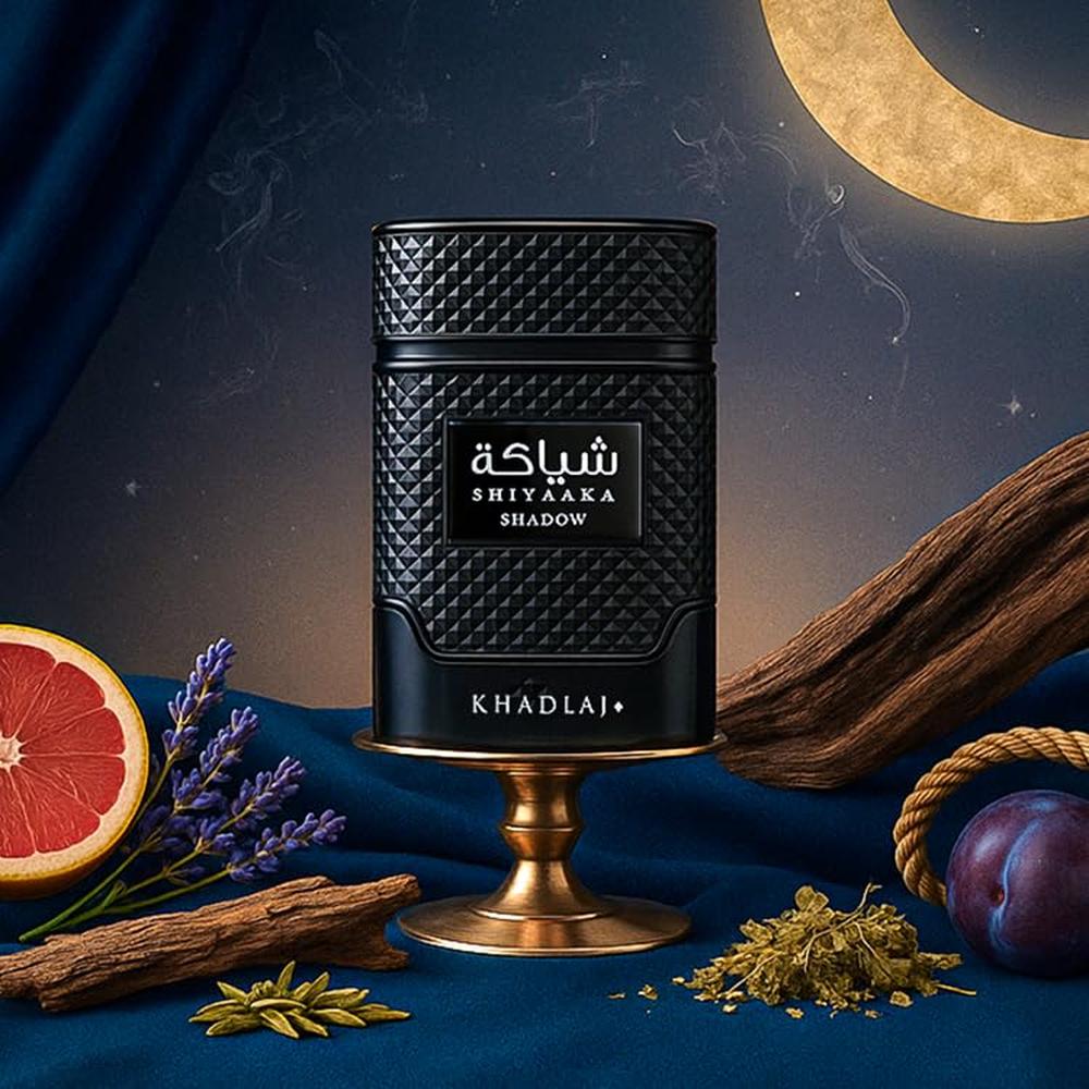 PERFUME KHADLAJ SHIYAAKA SHADOW EDP UNISEX 3.4 OZ / 100 ML - 3