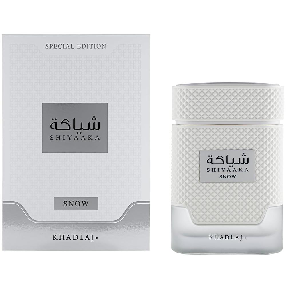 PERFUME KHADLAJ SHIYAAKA SNOW EDP HOMBRE 3.4 OZ / 100 ML - 2